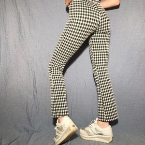 Urban outfitters checkered pants🏁🖤